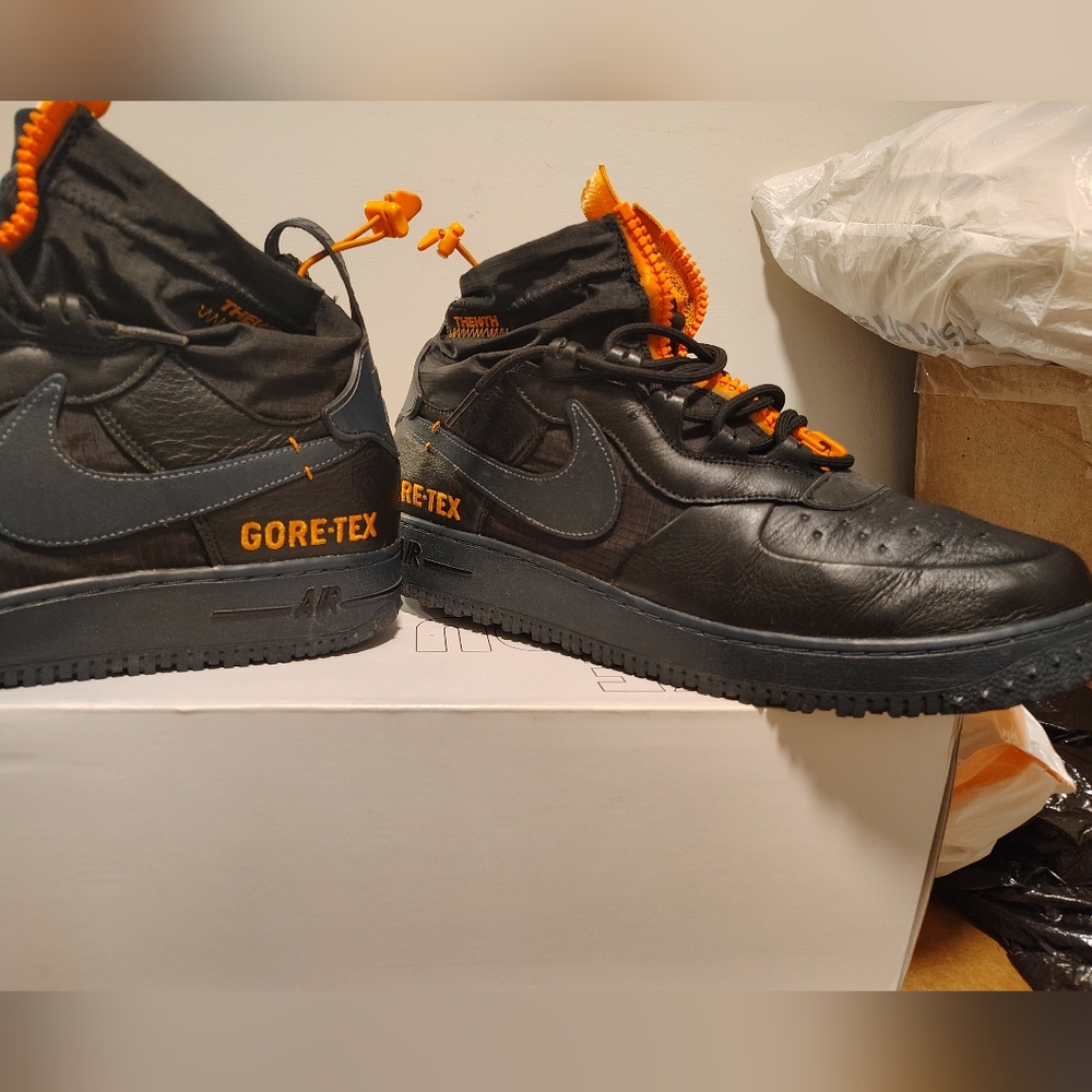 Size 14 - Gore-Tex x Nike Air Force 1 WTR Boot. High The 10TH Read (Below) - Picture 4 of 13
